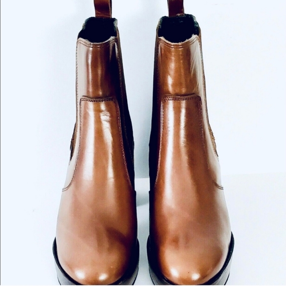 Pons Quintana Nepal Legno Brown leather platform ankle boots. Size 6. NWT - Picture 3 of 15